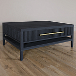 Кофейный стол Primo с двумя ящиками Черный дуб варинант исполнения - 1 | Loft Concept в Кирове