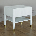 Прикроватная тумбочка с ящиком Elsa Dreams White варинант исполнения - 4 | Loft Concept в Кирове