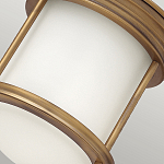 Потолочный светильник для ванных комнат с цилиндрическим стеклянным плафоном и одной лампой Hinkley варинант исполнения - 12 | Loft Concept в Кирове