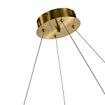 Люстра светодиодная с 8-ю цилиндрическими плафонами янтарного цвета из стекла и стали Andrea Сhandelier Amber варинант исполнения - 2 | Loft Concept в Кирове