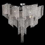 Люстра потолочная с металлическими цепочками Диаметр 99 см Atlantis Chain варинант исполнения - 1 | Loft Concept в Кирове