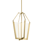  Подвесной светильник золотого цвета в форме фонаря Kichler варинант исполнения - 4 | Loft Concept в Кирове