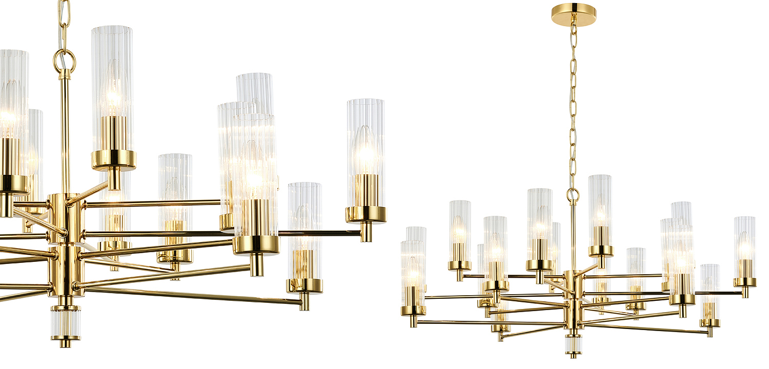 Люстра Jeanette Chandelier Gold 85 Люстра Jeanette Chandelier Gold 85 - Loft-Concept в Кирове