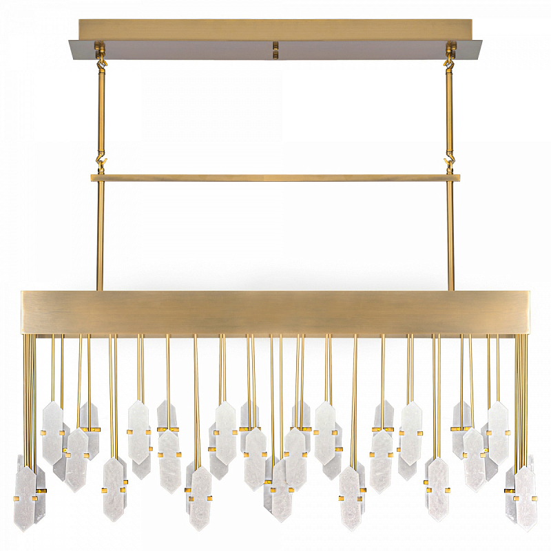 Люстра Kelly Wearstler Halcyon Linear Pendant Латунь в Кирове | Loft Concept 
