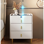 Умная прикроватная тумбочка c зарядкой для телефона Smart Furniture варинант исполнения - 2 | Loft Concept в Кирове