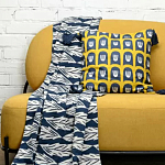 Чехол на подушку с двусторонним принтом и кисточками Ophelia Grove варинант исполнения - 5 | Loft Concept в Кирове