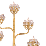 Бра золотое в виде растения Golden Flower Glade варинант исполнения - 1 | Loft Concept в Кирове