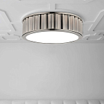 Потолочный светильник с гофрированным абажуром цвета графит Millennium варинант исполнения - 2 | Loft Concept в Кирове