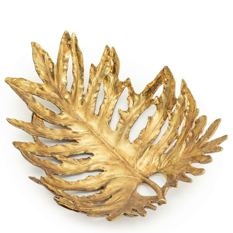 Аксессуар Bowl Leaf Золотой Аксессуар Bowl Leaf Золотой в Кирове | Loft Concept