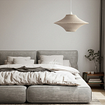 Подвесной вязаный бежевый светильник «Звезда Востока 01» варинант исполнения - 3 | Loft Concept в Кирове