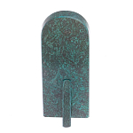 Часы подарочные погон полковник МВД из натурального камня Змеевик Military Clock варинант исполнения - 3 | Loft Concept в Кирове