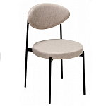 Стул металлический с мягкой спинкой и сиденьем Alfie Chair варинант исполнения - 4 | Loft Concept в Кирове