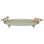 Блюдо фарфоровое Экзотические птички Vivole варинант исполнения - 1 | Loft Concept в Кирове