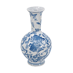 Ваза фарфоровая с синими цветочными мотивами Independence варинант исполнения - 1 | Loft Concept в Кирове