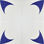 Дизайнерская плитка с узором Комета 2 варинант исполнения - 1 | Loft Concept в Кирове