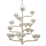Люстра в виде растения Silver Flower Glade варинант исполнения - 3 | Loft Concept в Кирове