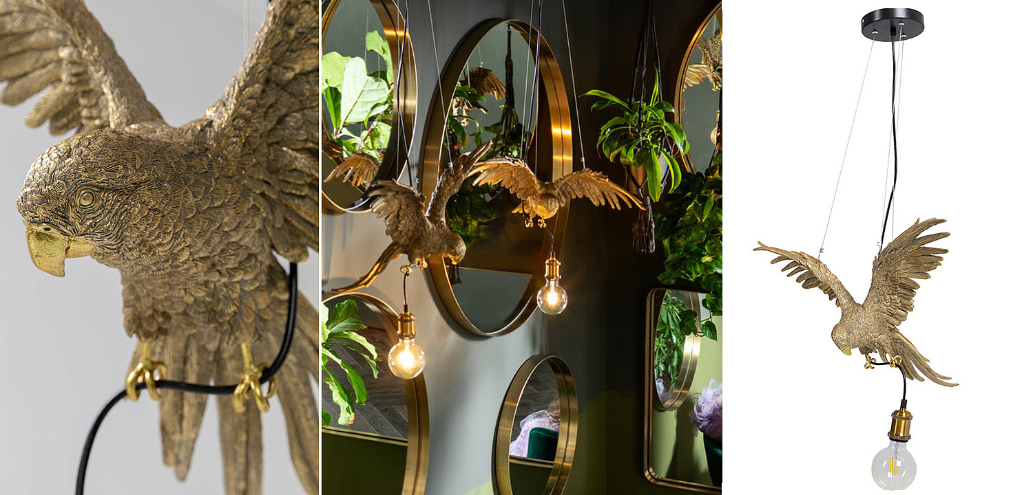 Подвесной Светильник Золотой Попугай Golden Parrot Подвесной Светильник Золотой Попугай Golden Parrot - Loft-Concept в Кирове