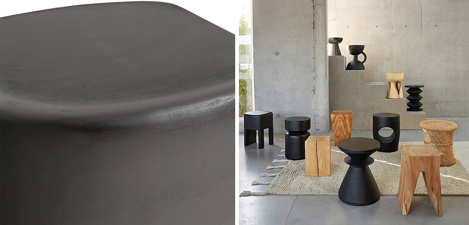 Приставной стол Mordred Mango Black Side Table Приставной стол Mordred Mango Black Side Table - Loft-Concept в Кирове