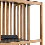 Стеллаж из дерева и метала Furniture Gutter and Lattice Rack варинант исполнения - 4 | Loft Concept в Кирове