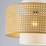 Торшер с декоративным поясом из плетеного бамбука Biuloggicu варинант исполнения - 8 | Loft Concept в Кирове