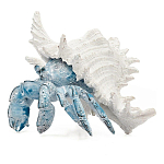 Статуэтка голубой рак с белой раковиной Marine Accessories варинант исполнения - 3 | Loft Concept в Кирове