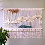 Панно-макраме «JUPITER» варинант исполнения - 1 | Loft Concept в Кирове