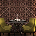 Гипсовая 3D Панель M-11 варинант исполнения - 1 | Loft Concept в Кирове