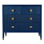 Бельевой Комод с 4 ящиками Elsa Dreams Blue варинант исполнения - 6 | Loft Concept в Кирове