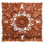 Панно из дерева квадратное Novala Panel With Trees варинант исполнения - 1 | Loft Concept в Кирове