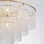 Люстра многоярусная с каскадами кристаллов Crystal Rains варинант исполнения - 6 | Loft Concept в Кирове