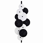 Бра светодиодное из черно-белых дисков Contrast Sample варинант исполнения - 4 | Loft Concept в Кирове