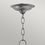 Подвесной светильник с прозрачным стеклянным цилиндрическим плафоном в классическом стиле на цепи Hinkley варинант исполнения - 18 | Loft Concept в Кирове