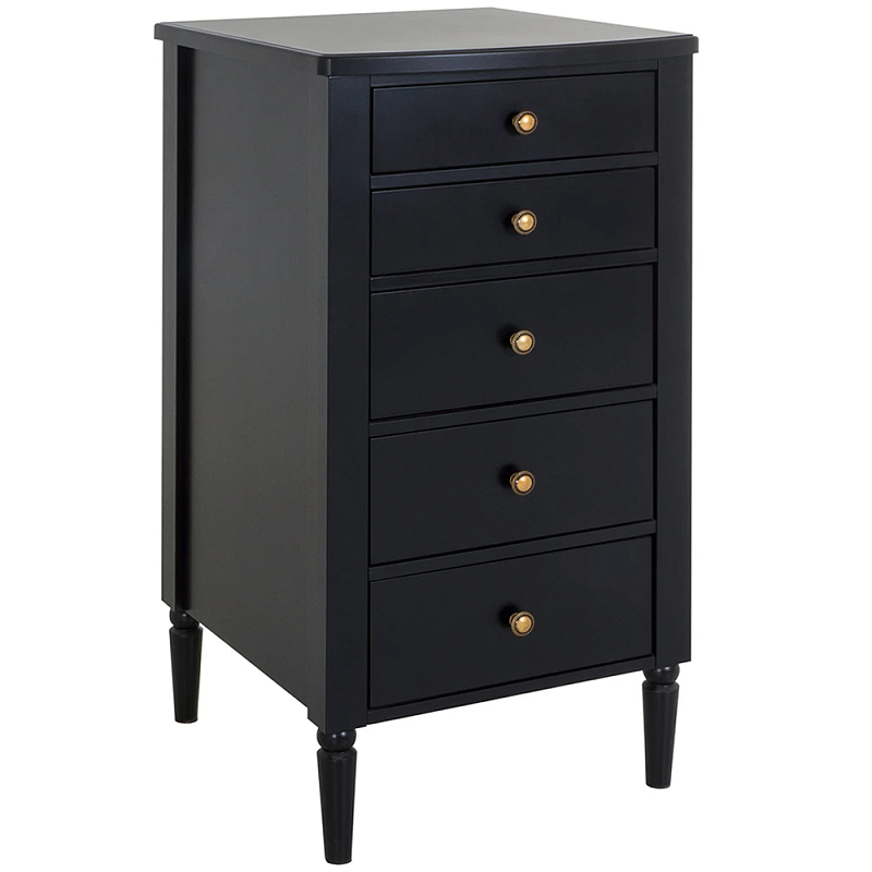 Комод с ящиками Amsterdam Черный в Кирове | Loft Concept 