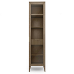 Витрина стеклянная правая 1-дверная с ящиком и 5-ю полками Harper Line варинант исполнения - 1 | Loft Concept в Кирове