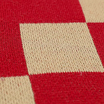 Плед хлопковый по мотивам башкирских орнаментов Ural and Siberian Patterns варинант исполнения - 4 | Loft Concept в Кирове