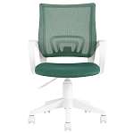 Офисное кресло с основанием из белого пластика Desk chairs Green варинант исполнения - 2 | Loft Concept в Кирове