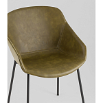 Стул Ashby экокожа зелёный варинант исполнения - 3 | Loft Concept в Кирове