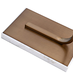 Торшер с белым тканевым абажуром на мраморном основании Cconcise варинант исполнения - 2 | Loft Concept в Кирове