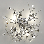 Бра с металлическими круглыми элементами Terzani Argent варинант исполнения - 3 | Loft Concept в Кирове