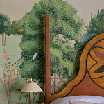 Обои ручная роспись Dandaka Glades Original colourway on painted Xuan paper варинант исполнения - 4 | Loft Concept в Кирове