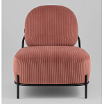 Кресло Стоун велюр рельефный коралловый варинант исполнения - 4 | Loft Concept в Кирове