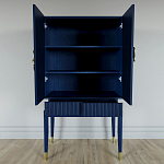 Кабинетный шкаф Elsa Dreams Blue с 2-мя ящиками варинант исполнения - 4 | Loft Concept в Кирове