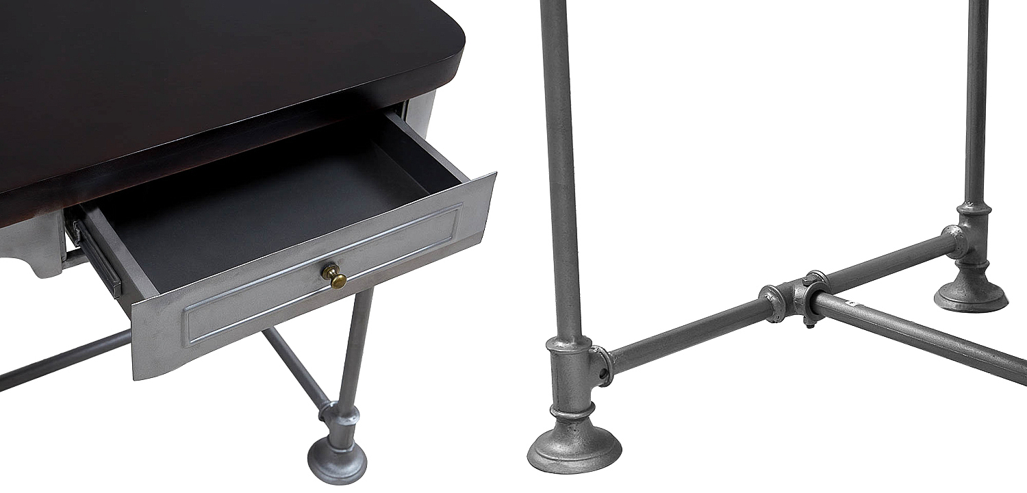 Рабочий стол Iston Metal Wood Desk Рабочий стол Iston Metal Wood Desk - Loft-Concept в Кирове