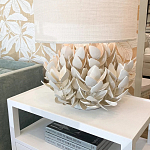 Настольная лампа White Bionic Petals Flo Table Lamp варинант исполнения - 3 | Loft Concept в Кирове