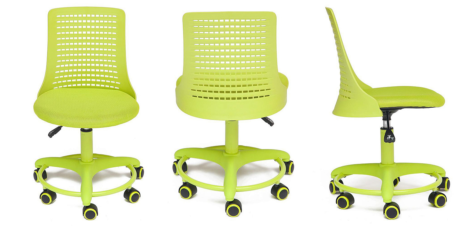 Кресло Bright Kiddie Office Chair light green Кресло Bright Kiddie Office Chair light green - Loft-Concept в Кирове