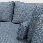 Мебельная ткань Шенилл голубой цвет 142 см T4-49 варинант исполнения - 10 | Loft Concept в Кирове