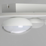 Потолочный светильник овальной формы белого цвета с 7-ю лампами Lunar Pebbles варинант исполнения - 10 | Loft Concept в Кирове