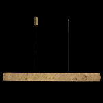 Подвесной светильник линейный цилиндрической формы из натурального алебастра Alabaster Geometry варинант исполнения - 1 | Loft Concept в Кирове