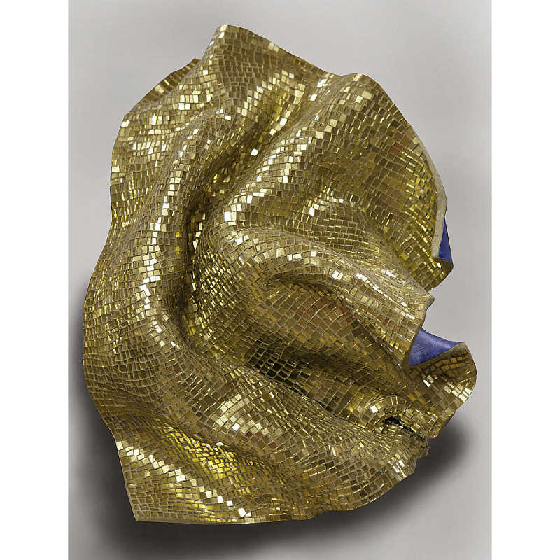 Панно «Reflection» Золотой Синий в Кирове | Loft Concept 