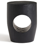 Приставной столик черного цвета AMORPHOUS варинант исполнения - 1 | Loft Concept в Кирове